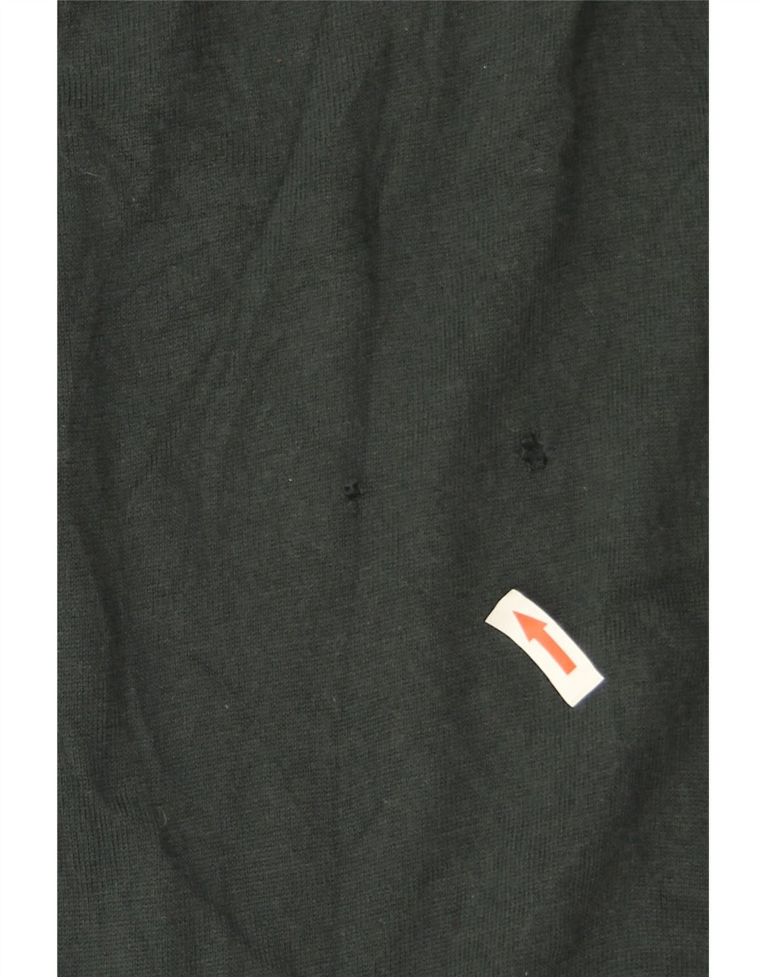 Suéter masculino Marks & Spencer com zíper e gola grande de lã merino verde