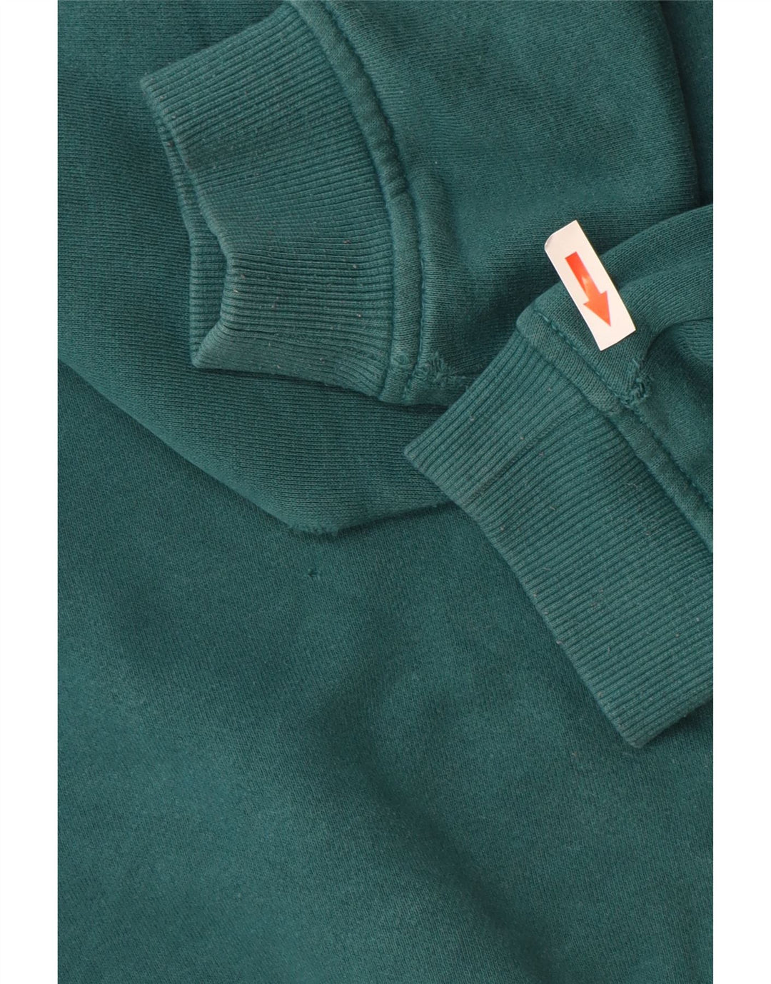 Suéter gráfico feminino Ellesse UK 12 algodão verde médio