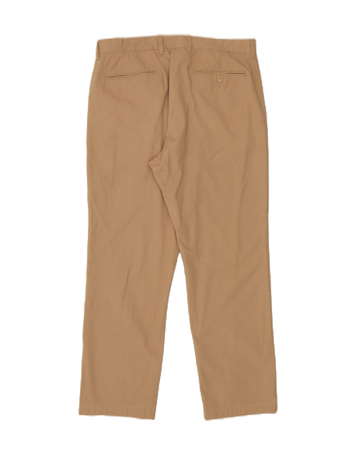 J. CREW Mens The Bleecker Straight Chino Trousers W36 L30 Beige Cotton Vintage J. Crew and Second-Hand J. Crew from Messina Hembry 