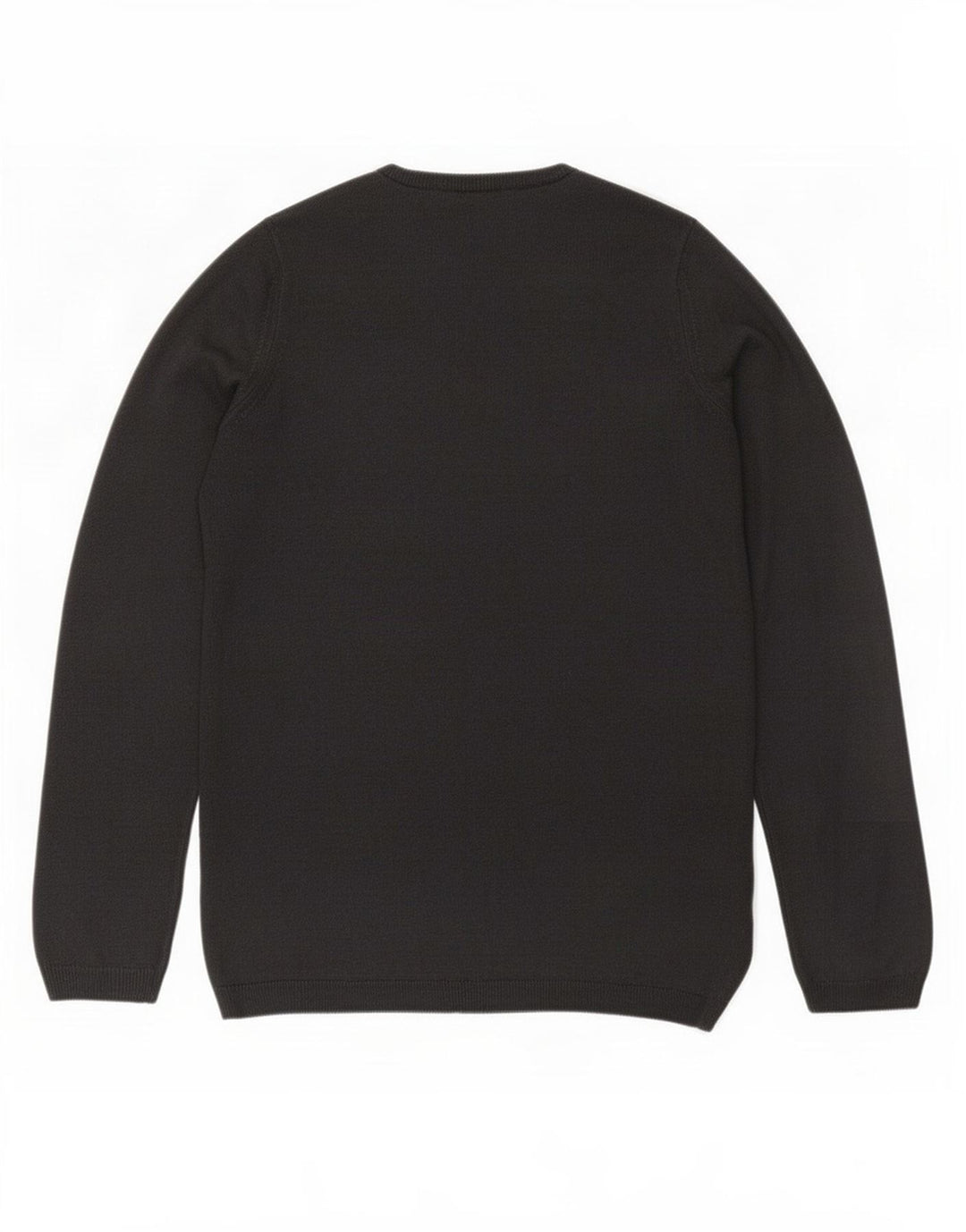 Suéter masculino Marks & Spencer com gola redonda, pequeno acrílico azul marinho