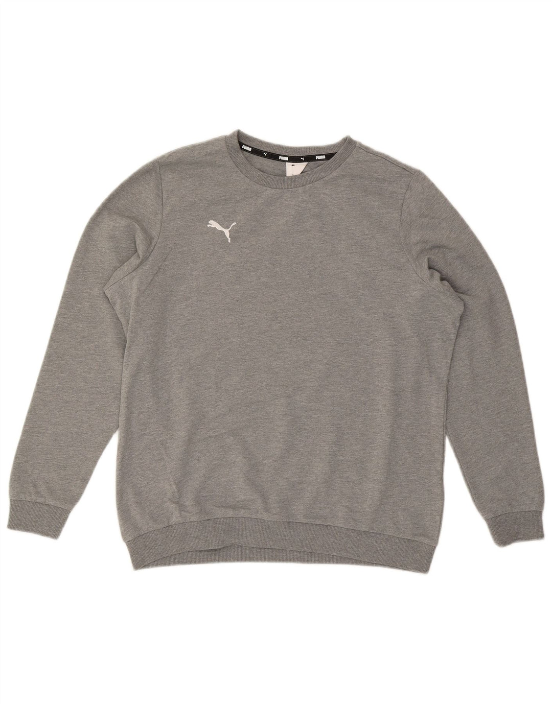 PUMA Mens Moletom Jumper XL Cinza Algodão