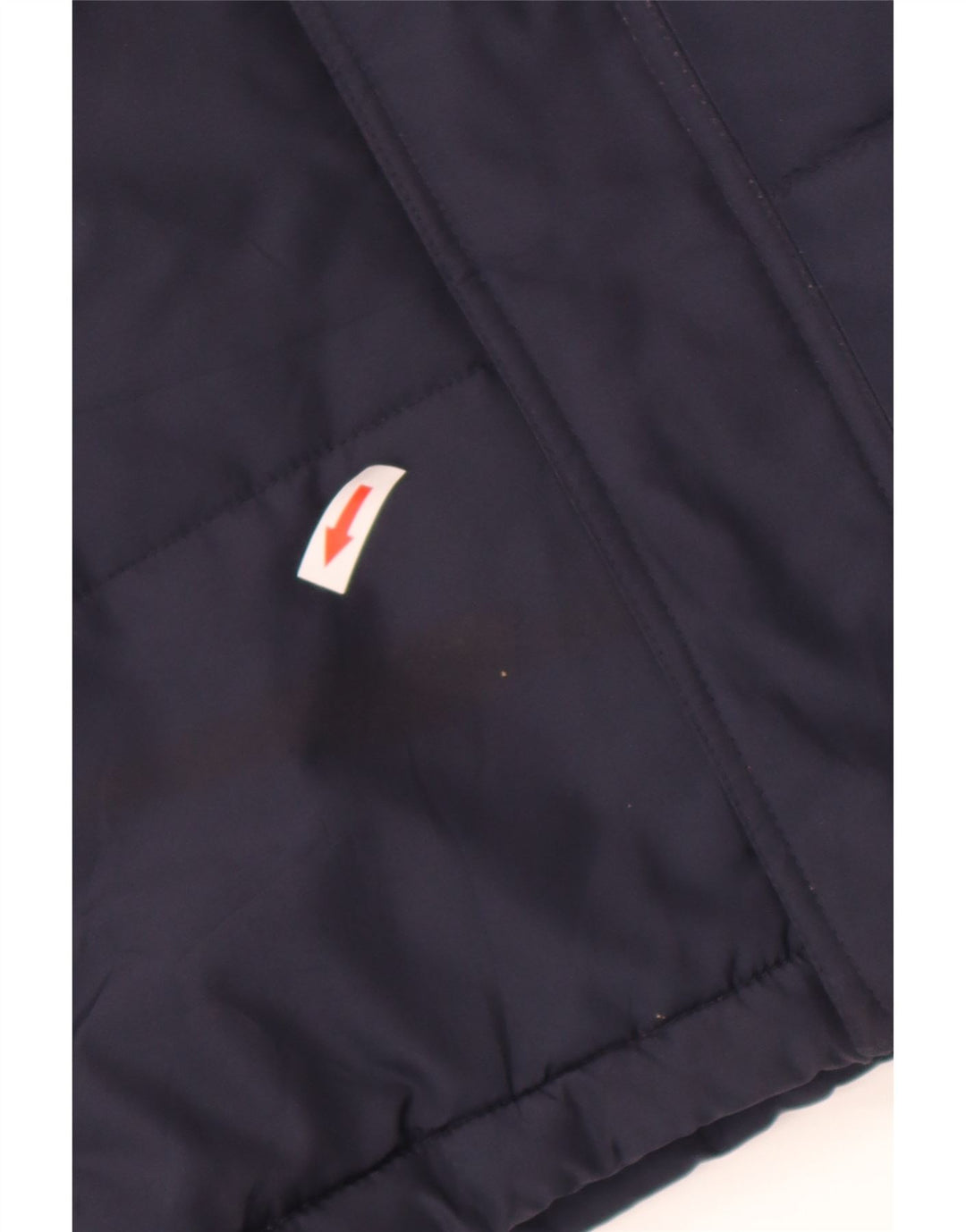 Casaco Reebok Boys Graphic com capuz acolchoado 13-14 anos XL azul marinho poliéster