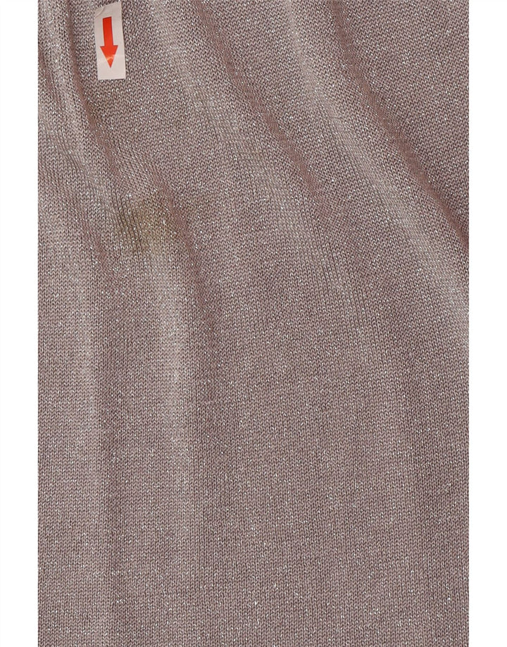 Vestido jumper feminino Zara de manga comprida Reino Unido 12 cinza médio