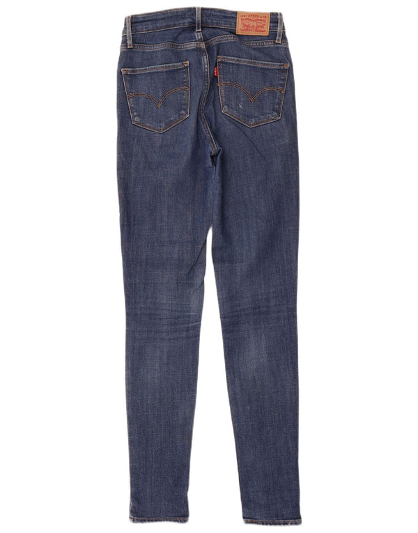 Calça jeans feminina Levi's 721 High Rise Skinny W25 L31 azul algodão