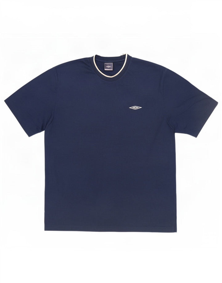 Camiseta masculina Umbro Top 2XL Poliéster Azul Marinho