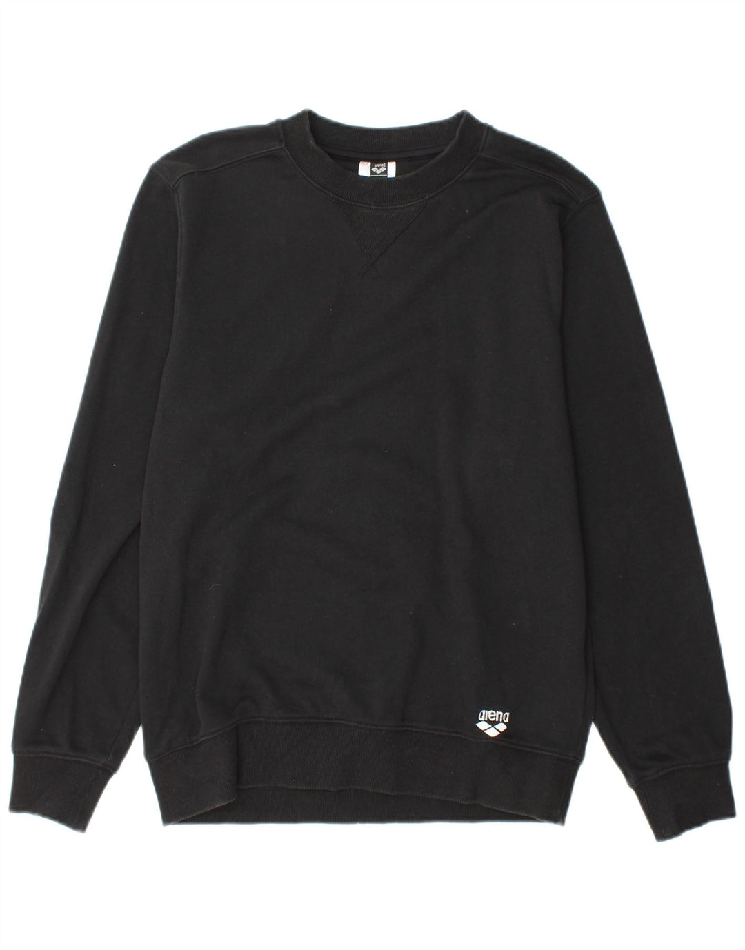 ARENA moletom masculino jumper médio algodão preto
