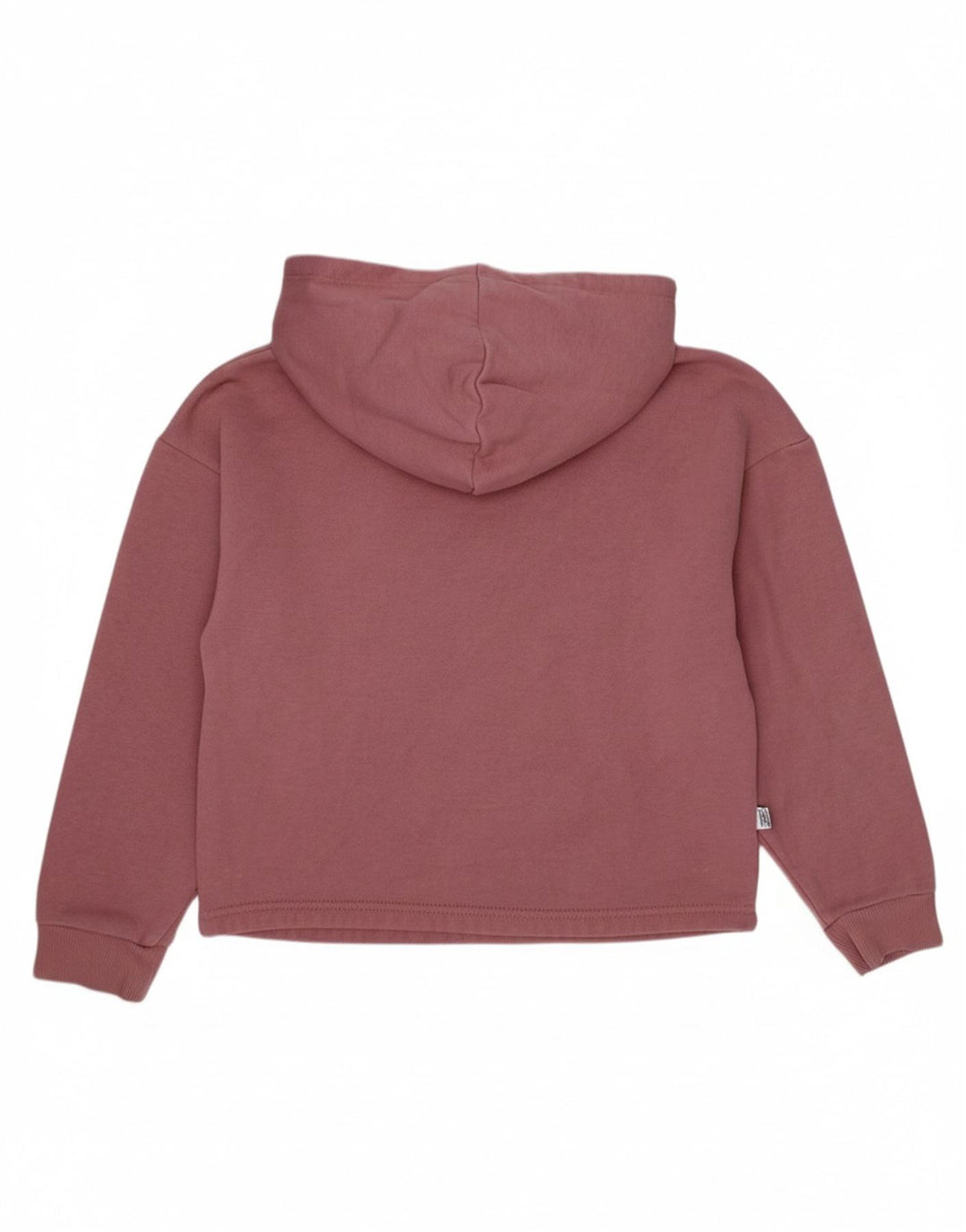 Jumper com capuz gráfico feminino PUMA 8-9 anos algodão rosa