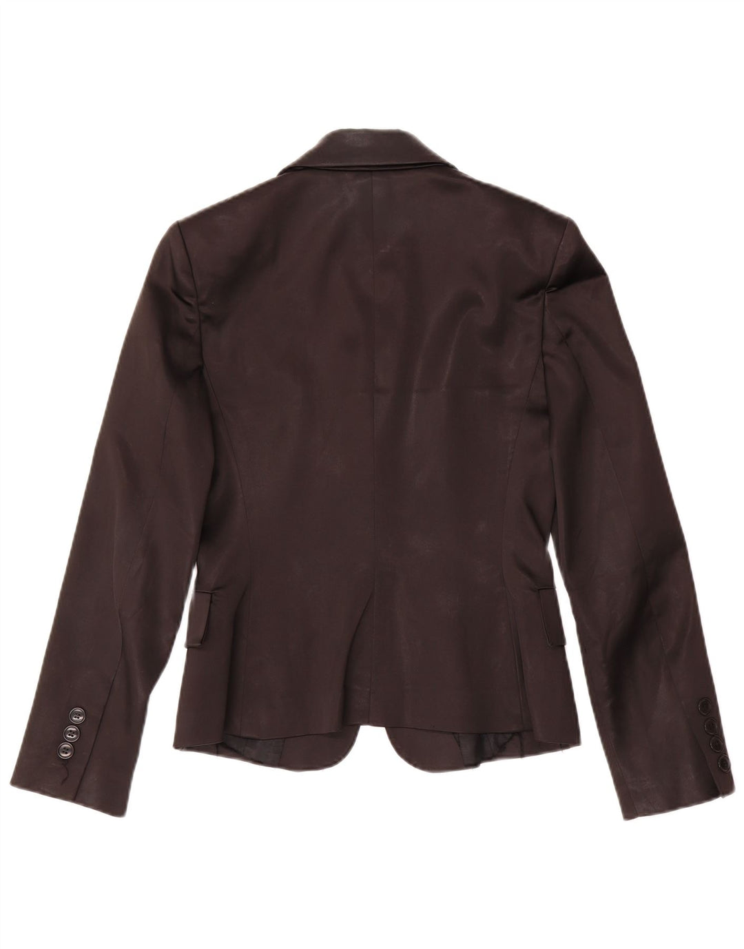 Jaqueta blazer feminina Luisa Spagnoli com 1 botão IT 42 acetato preto médio