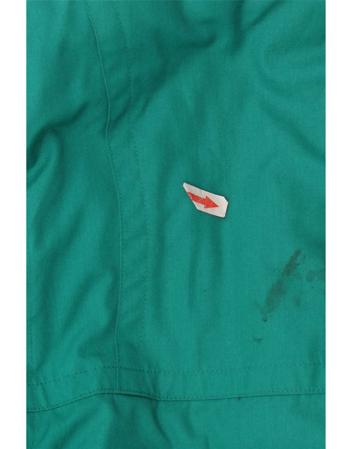 Jaqueta de esqui masculina Fila com capuz IT 50 grande algodão verde