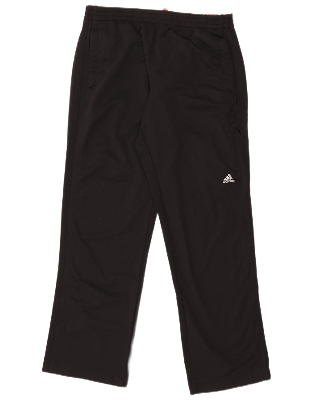 Calça de treino masculina Adidas grande poliéster preto