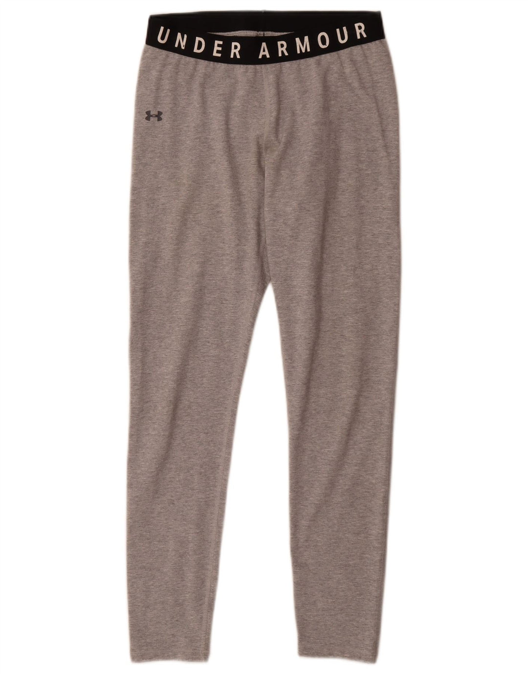 Leggings gráficas femininas Under Armour UK 14 cinza médio manchado