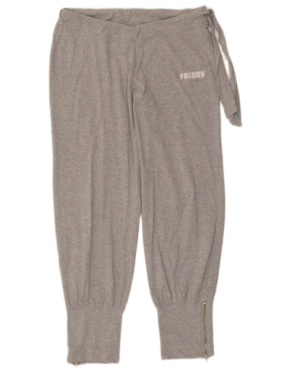 Calça de treino feminina Freddy Joggers UK 14 grande cinza