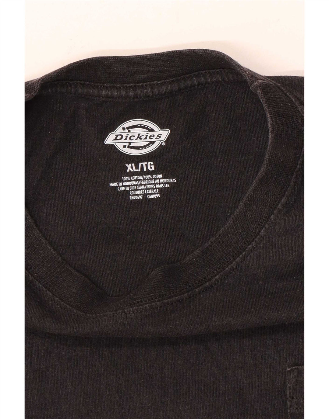 Camiseta masculina Dickies Top XL algodão preto