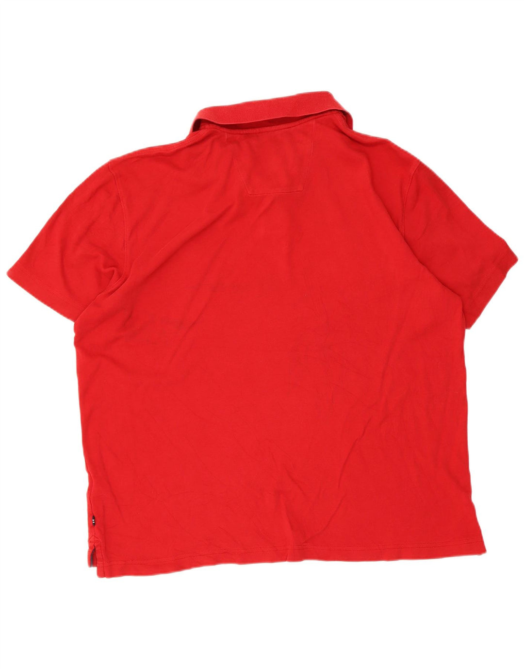 Nautica Mens Polo Shirt Large Red