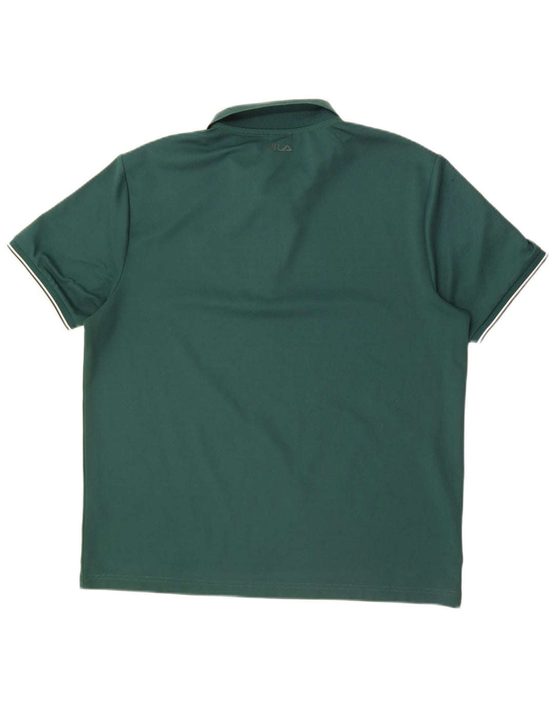 Camisa polo masculina Fila XL verde poliéster