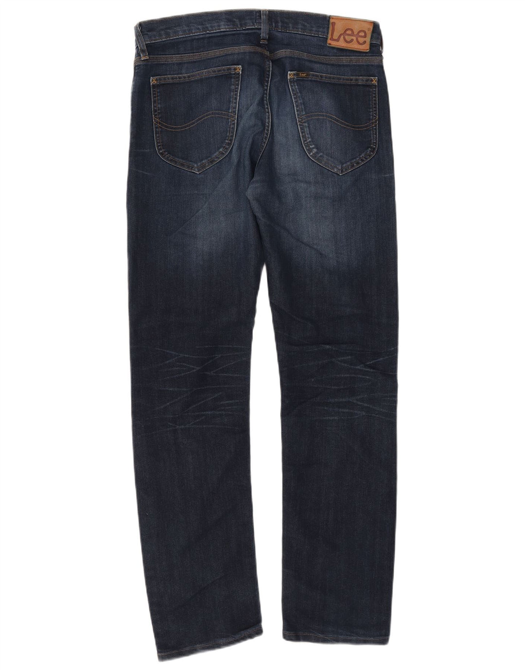 Lee Mens Daren Slim Jeans W33 L31 Azul Algodão