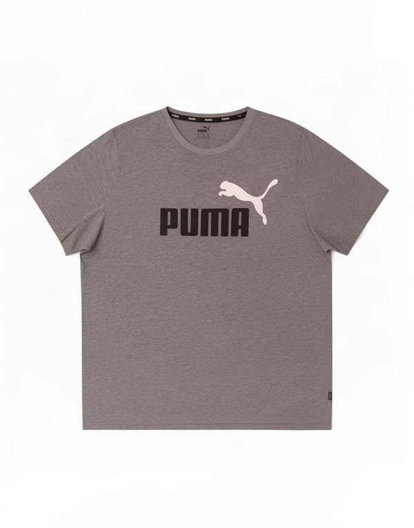 Camiseta masculina Puma Graphic 2XL algodão cinza