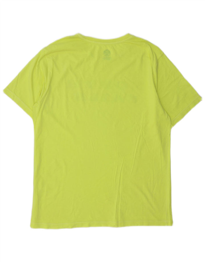 Camiseta masculina North Sails com estampa gráfica de algodão verde médio