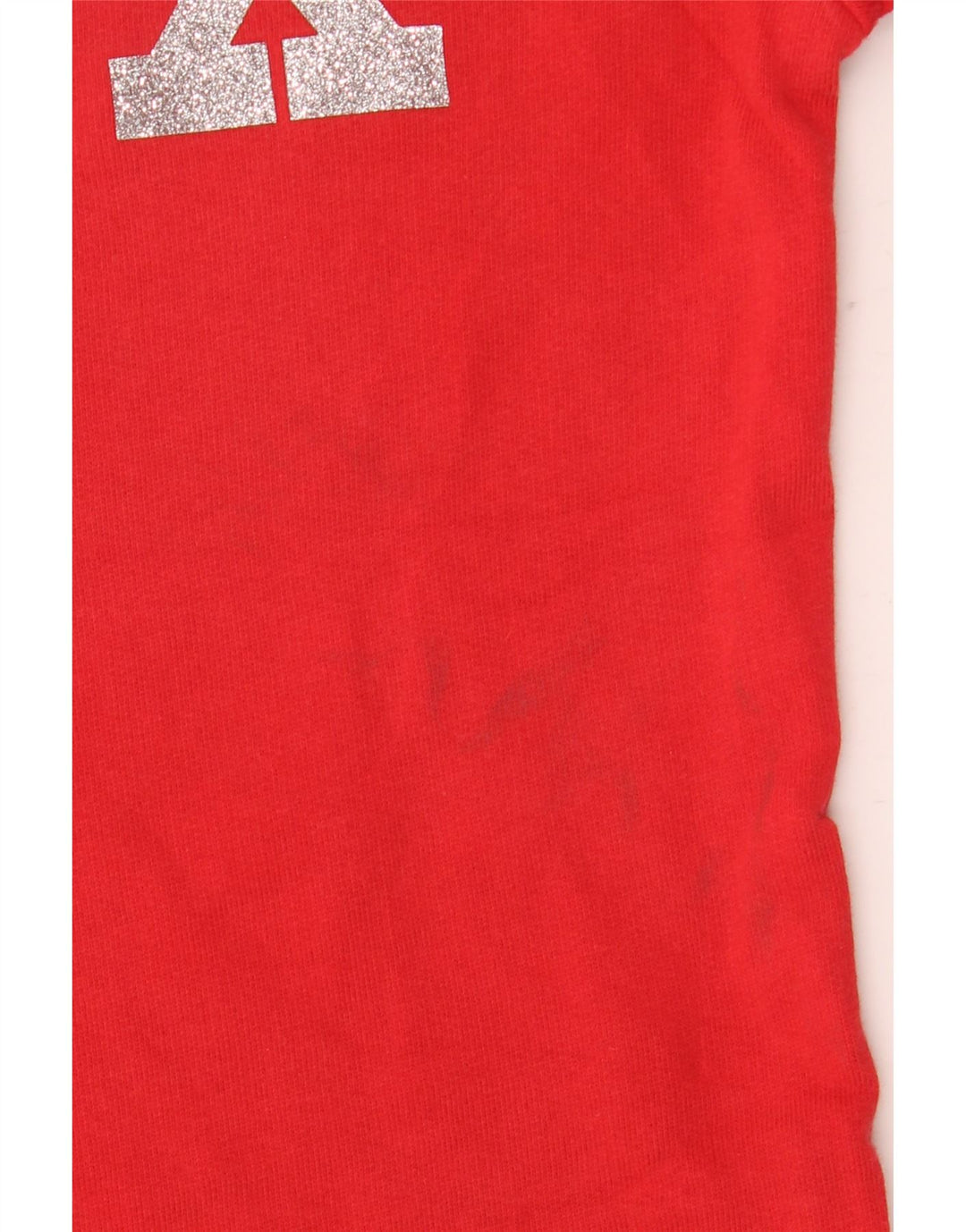 Suéter feminino Pyrex com estampa grande e grande, Reino Unido, 10 algodão vermelho pequeno