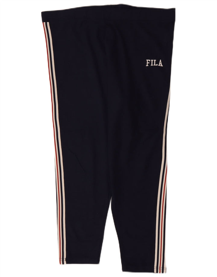 Leggings Fila Mulher UK 24 4XL Azul Marinho