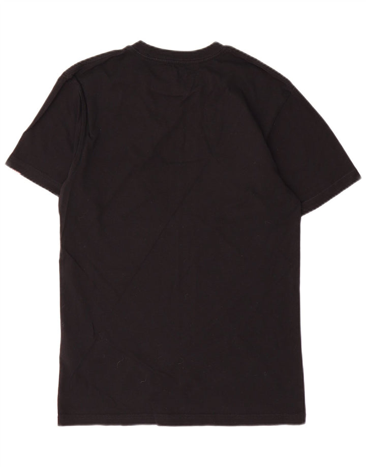 Camiseta VANS masculina clássica gráfica top pequeno algodão preto