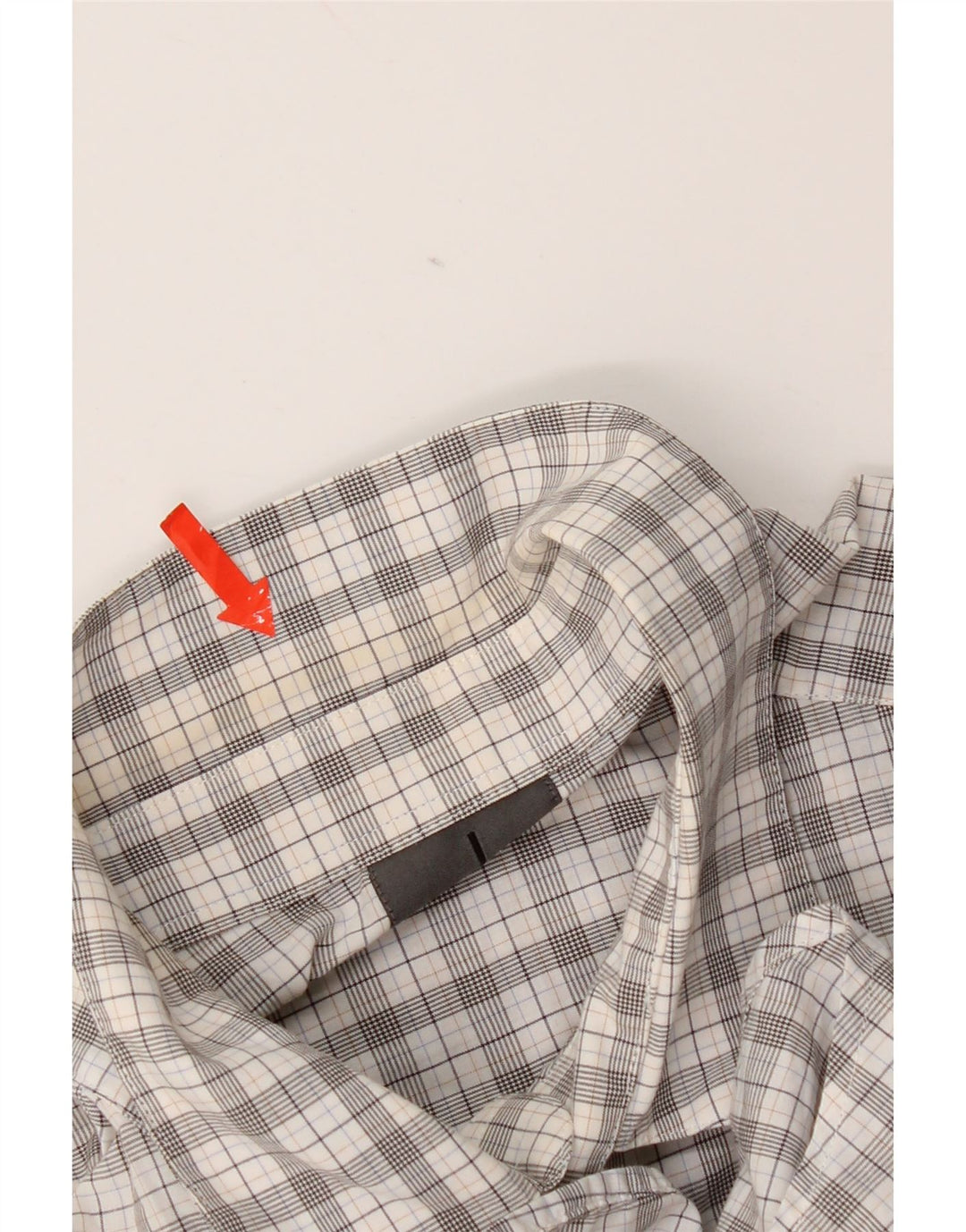 Camisa masculina Slim Fit Calvin Klein xadrez grande cinza