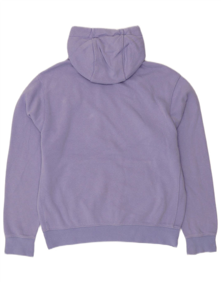 NIKE Mens Hoodie Jumper Médio Roxo Algodão
