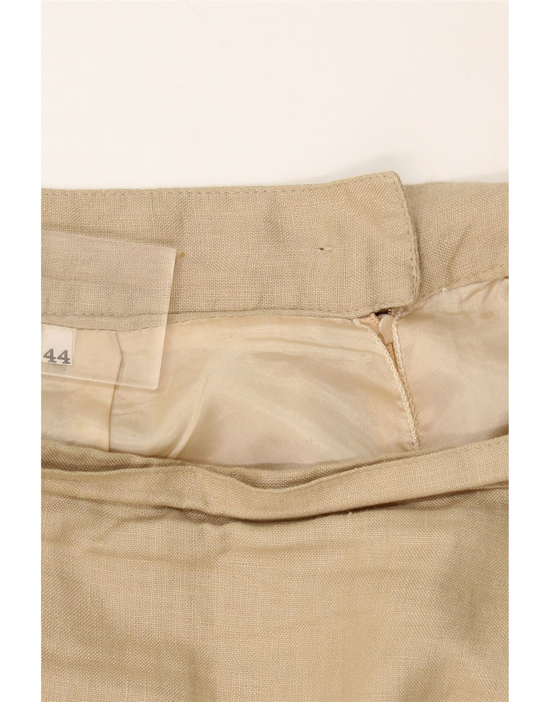 Saia lápis feminina VINTAGE IT 44 médio W26 bege