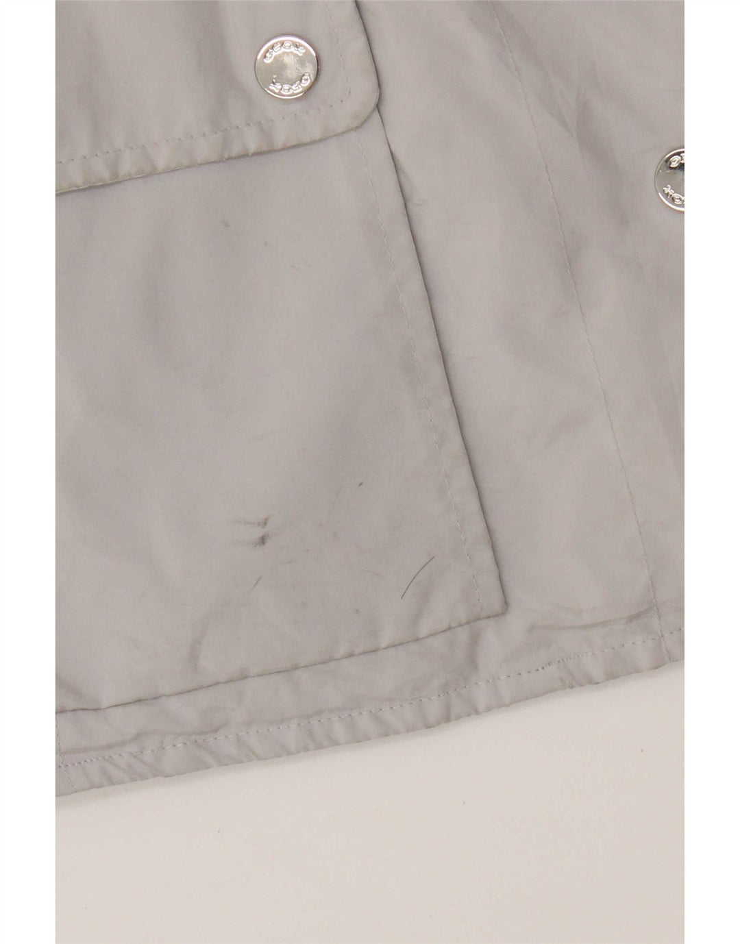 Jaqueta utilitária com capuz Geox Respira feminina UK 18 XL poliéster cinza