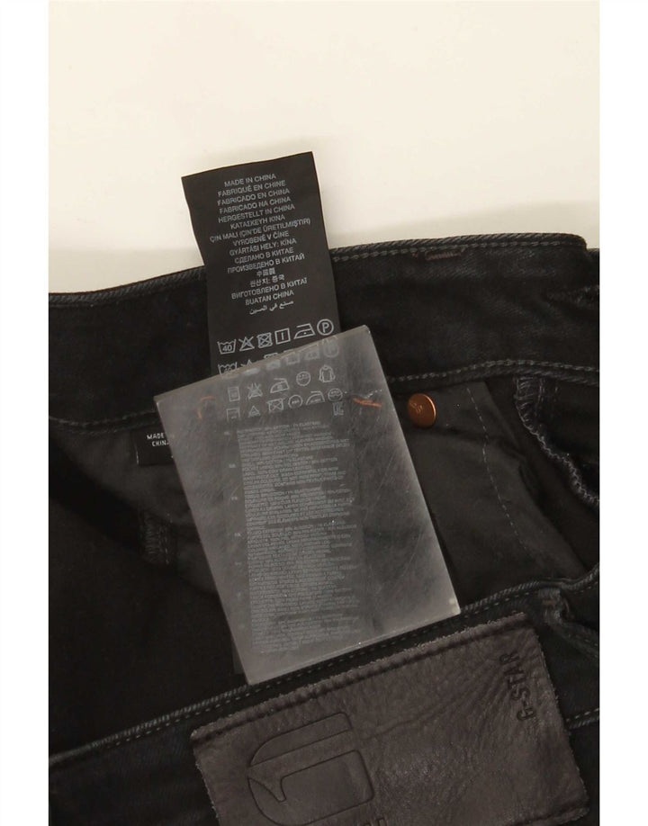 G-Star Masculino Slim Jeans W32 L32 Algodão Preto