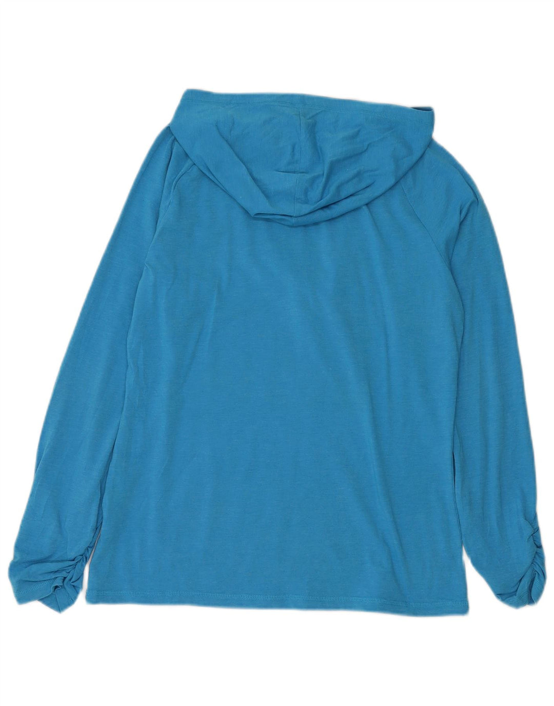 Top feminino PUMA com capuz manga comprida UK 14 grande azul