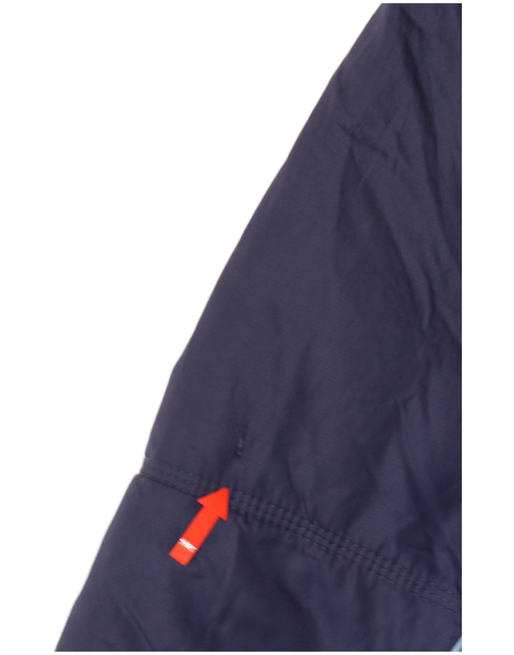 Jaqueta acolchoada com capuz gráfico Nike Boys 12-13 anos grande azul marinho