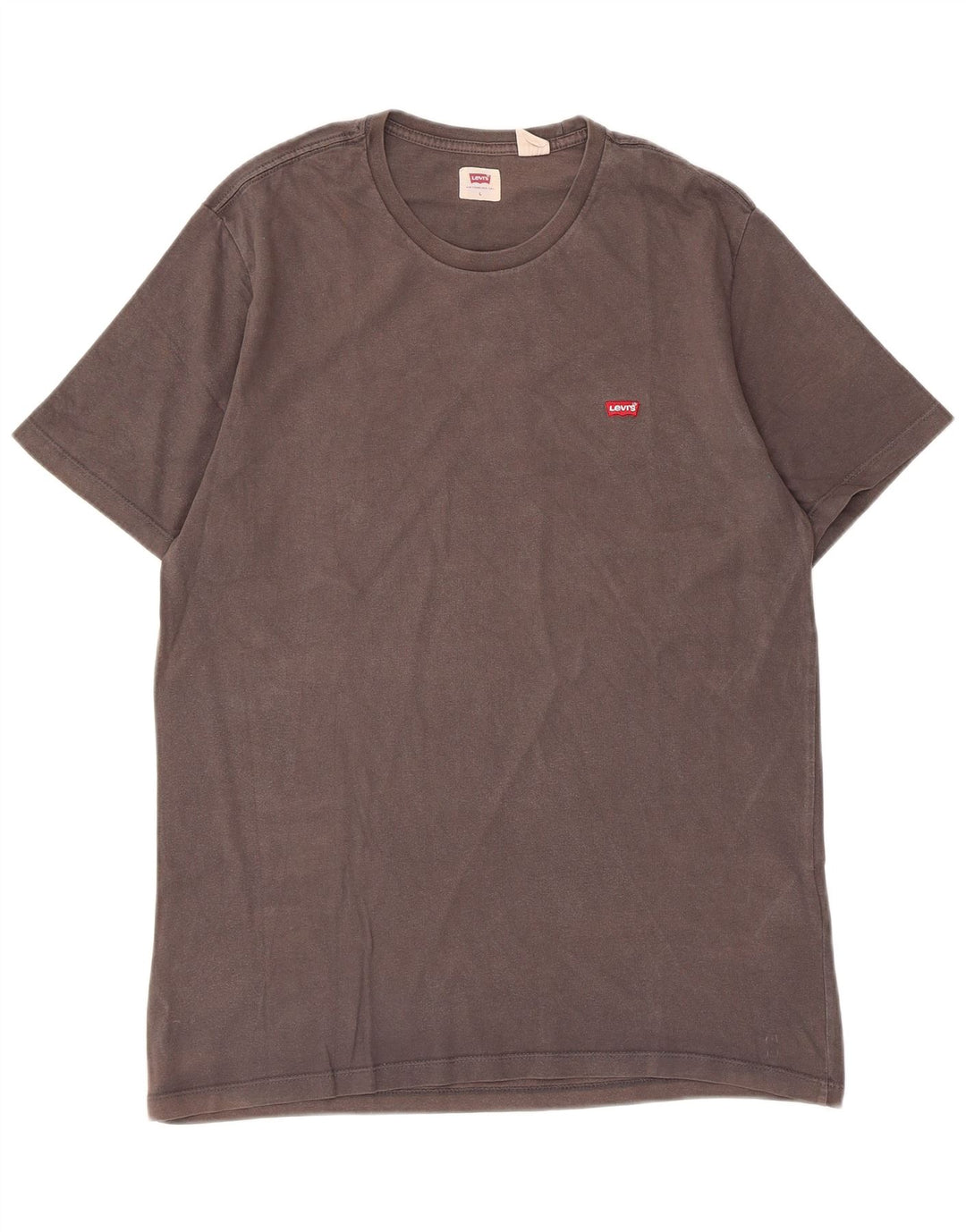Camiseta masculina Levi's grande algodão cinza
