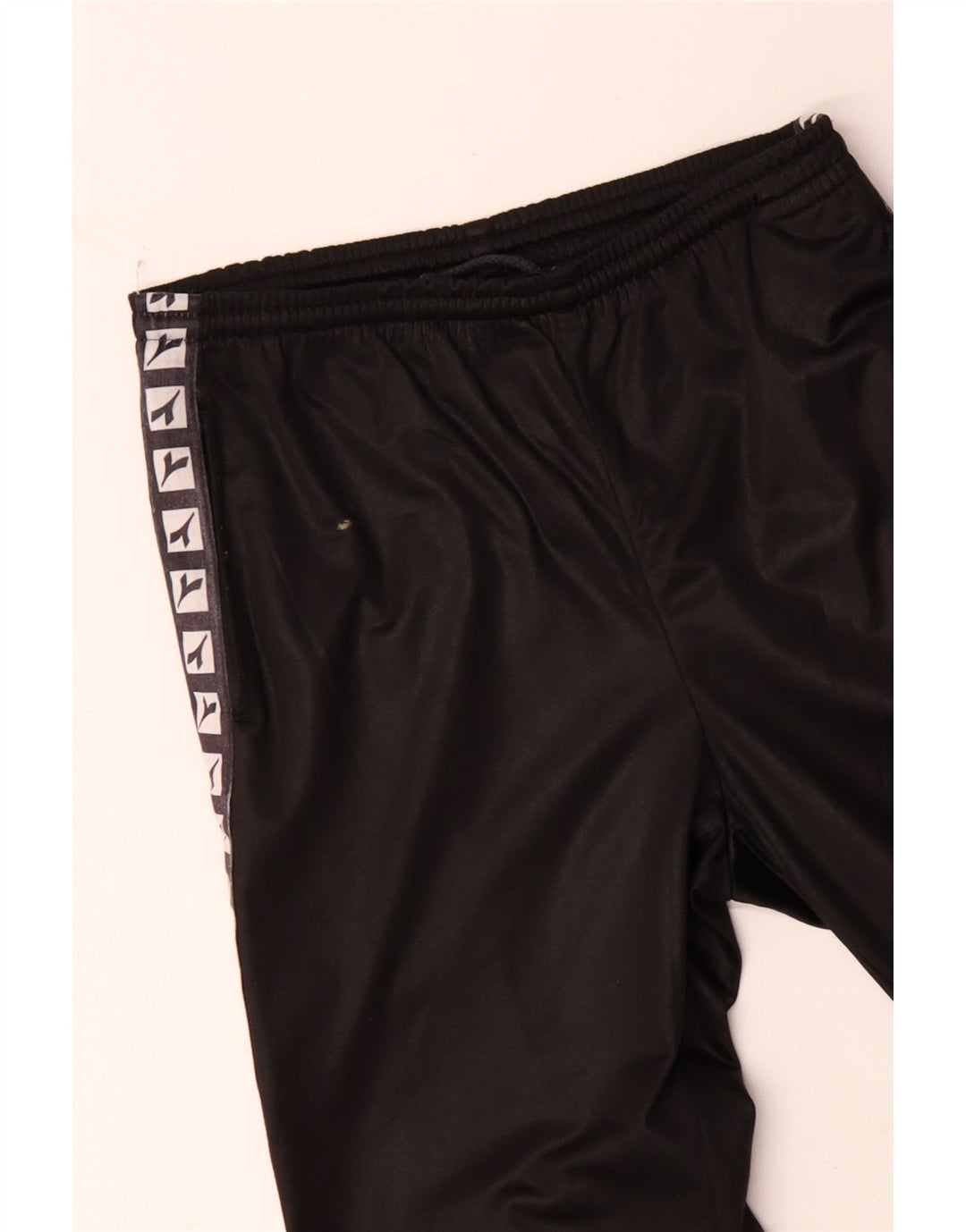 DIADORA feminino oversized gráfico completo agasalho Reino Unido 10 pequeno preto