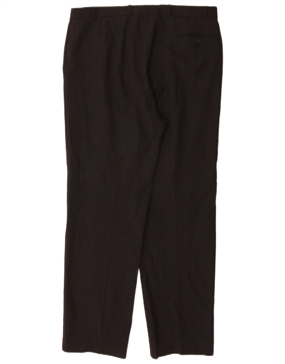 Calça masculina Marks & Spencer com pegged suit W36 L32 poliéster preto