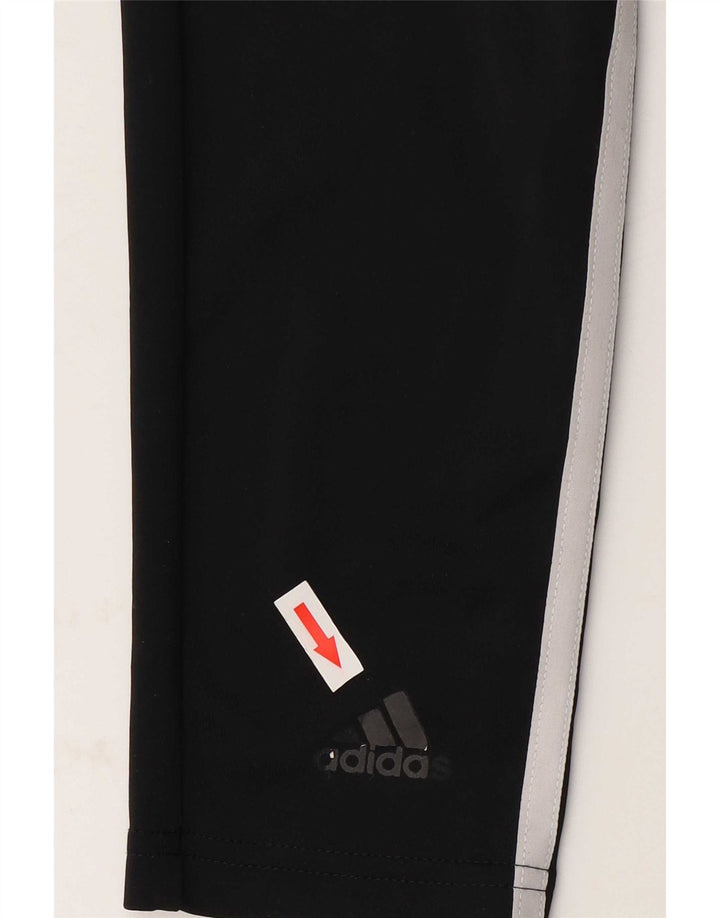 Adidas Womens Climalite Leggings UK 8/10 Pequeno Poliéster Preto