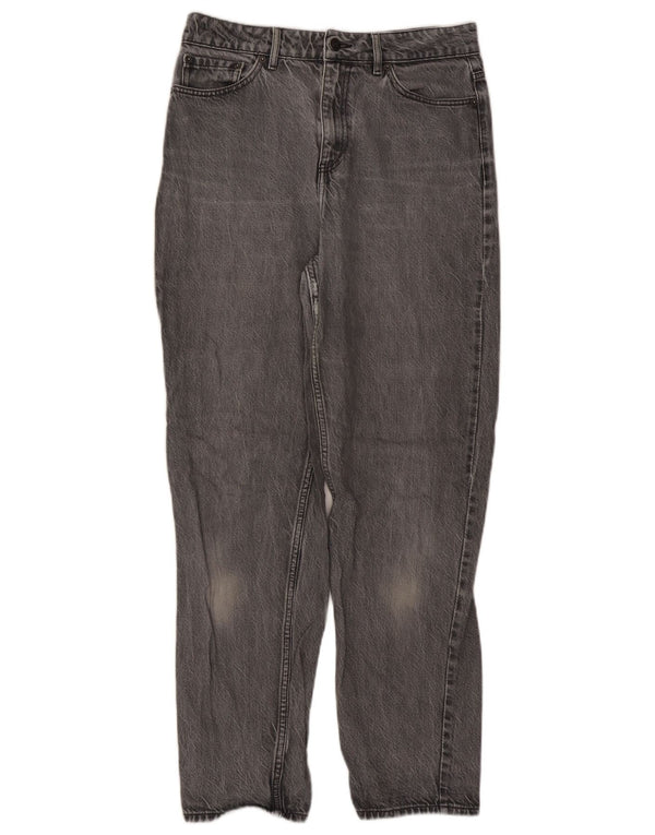 Fat Face Womens Mom Jean Slim Jeans Reino Unido 12 Médio W30 L29 Algodão Cinza