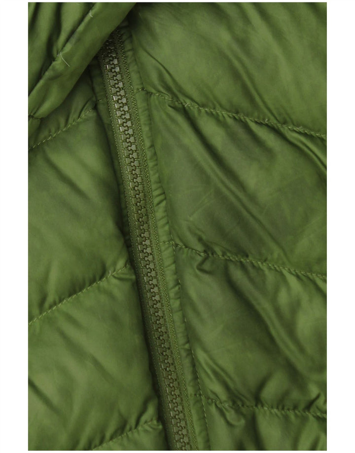 Casaco reversível com capuz The North Face Boys 10-11 anos verde médio