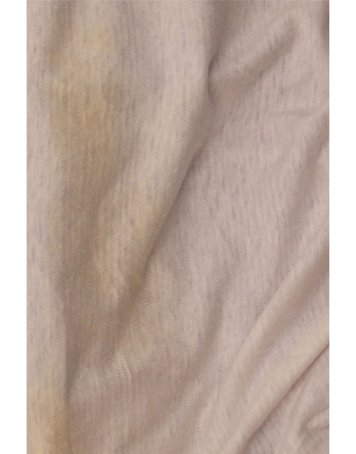 Jaqueta de agasalho gráfico masculino vintage grande bloco colorido roxo