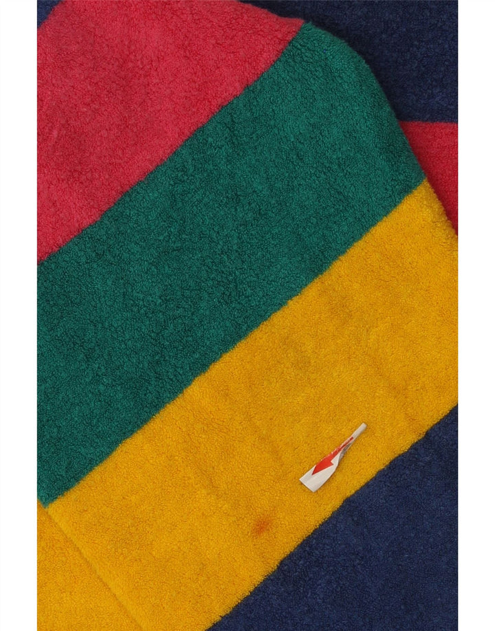 Suéter de lã feminino vintage IT 44 algodão listrado multicolorido médio