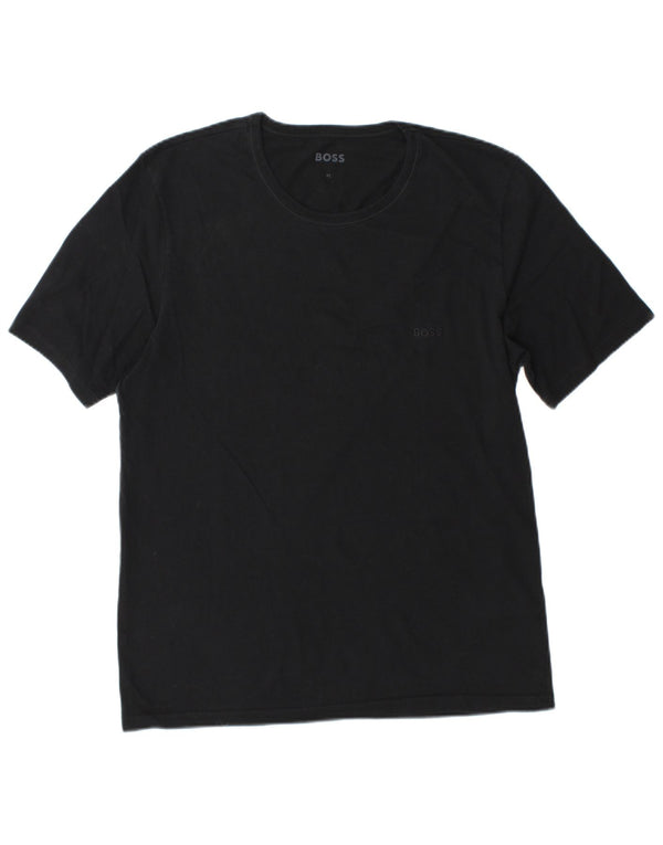 Camiseta masculina Hugo Boss Top XL algodão preto