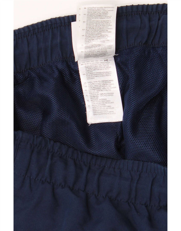Adidas Mens Regular Sport Shorts Grande Azul Marinho Poliéster Esportes