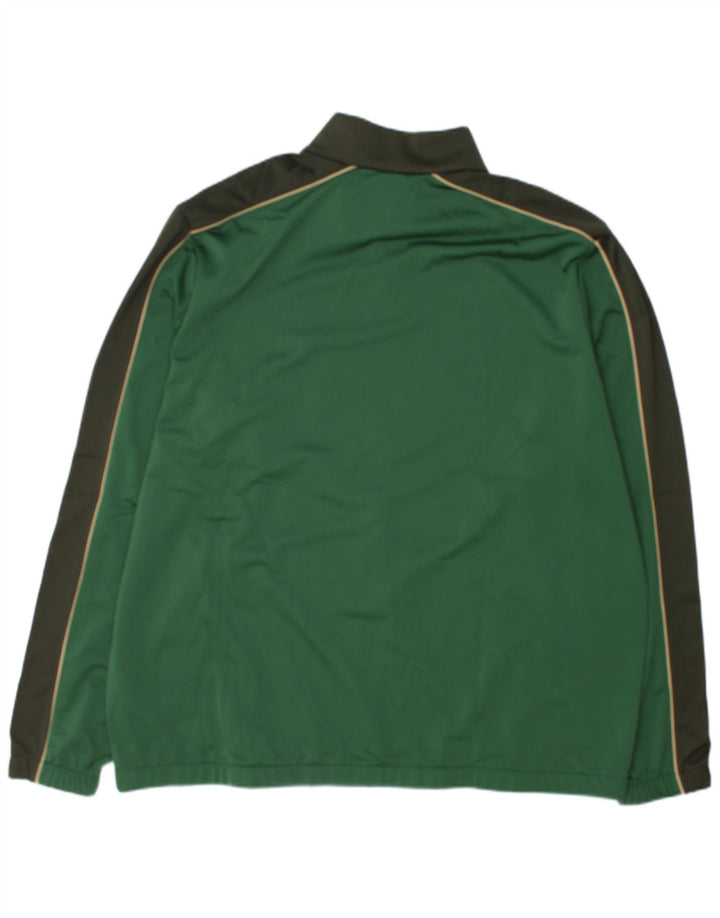 Nike Mens Treino Top Jacket 2XL Verde Colorblock