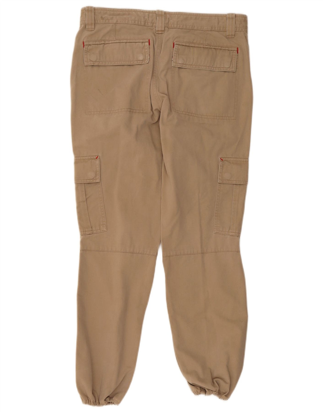 Tommy Hilfiger Mens Joggers Cargo Calças W30 L32 Bege