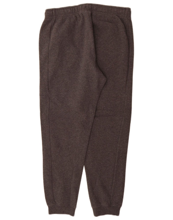 Calça de treino masculina Nike Joggers cinza médio algodão manchado