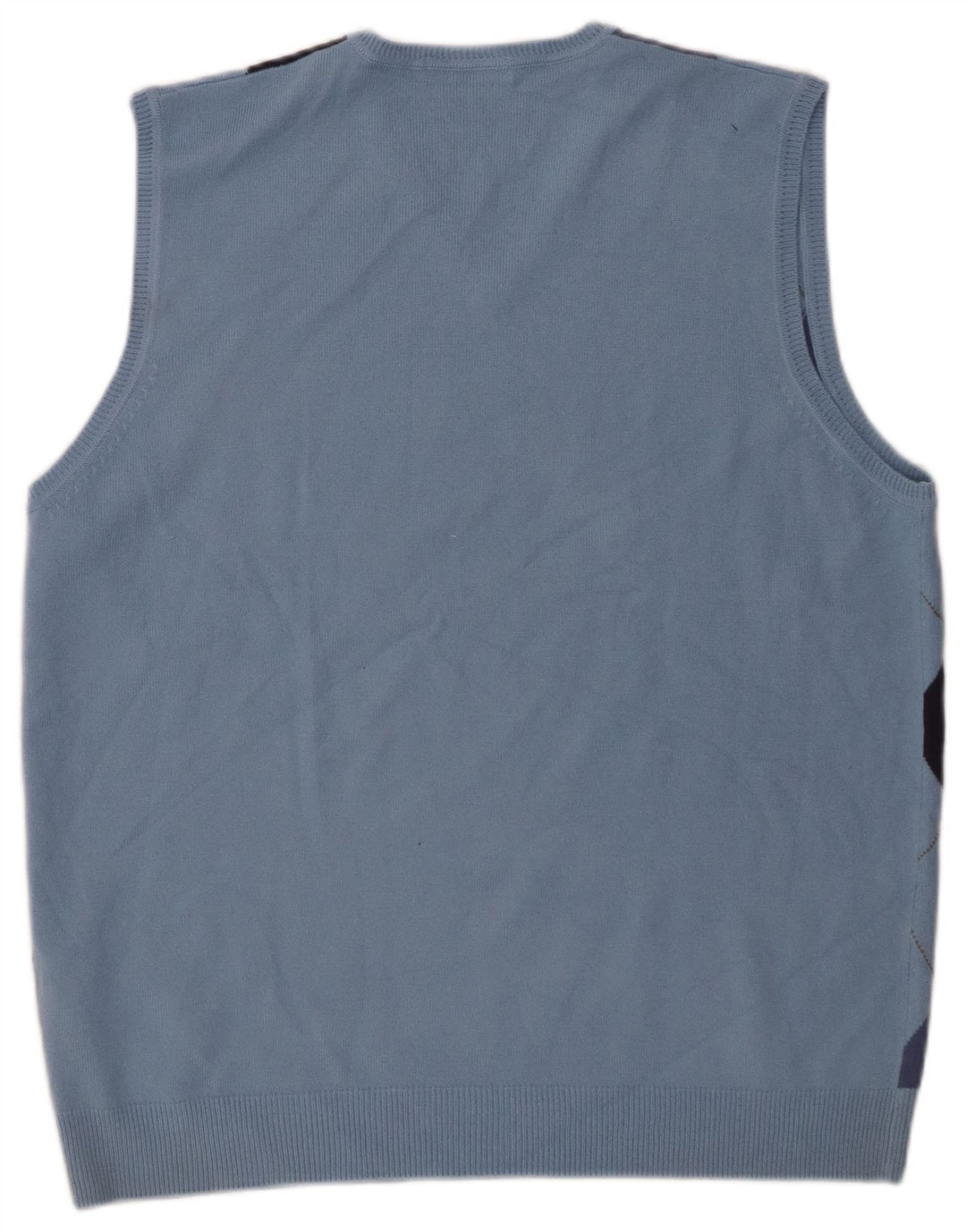 Marks & Spencer Mens Autograph Colete Regata Grande Azul Argyle/Diamante