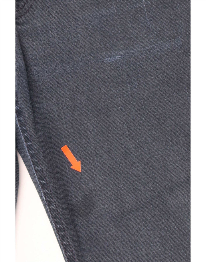 Lee Womens Tapered Slim Jeans W31 L30 Azul Algodão