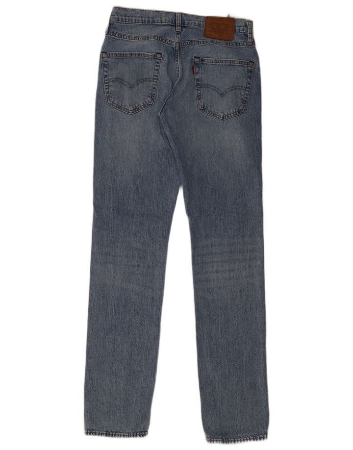 Levi's Masculino 511 Slim Jeans W30 L34 Azul Algodão