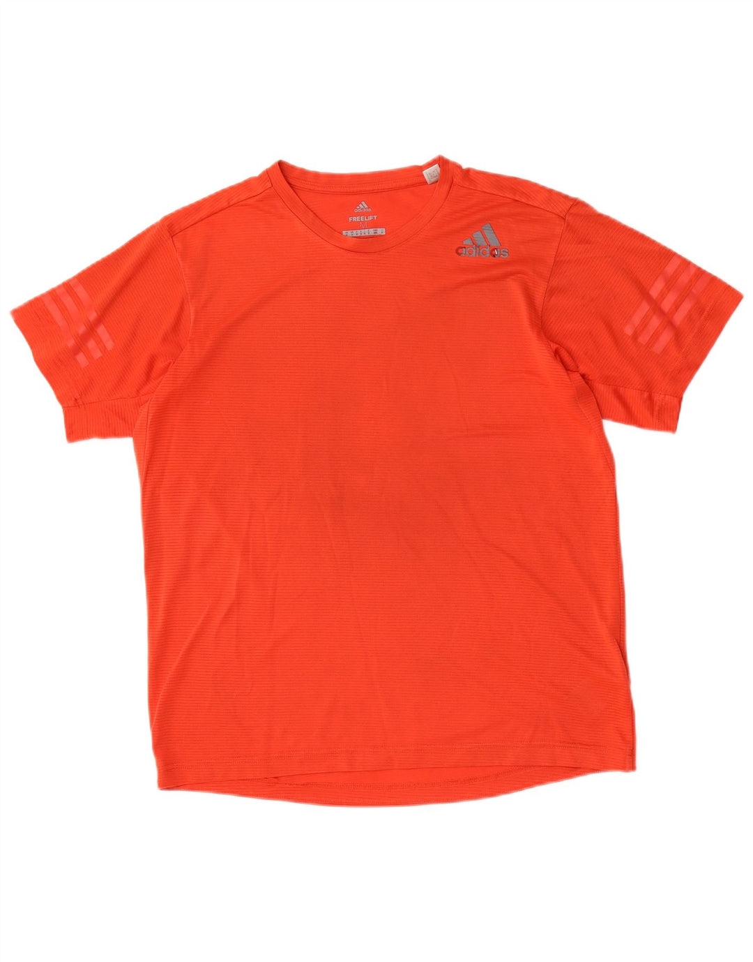 Adidas Mens Climacool Camiseta Top Médio Poliéster Vermelho