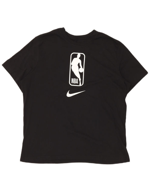 Camiseta masculina Nike NBA com estampa gráfica 2XL preta